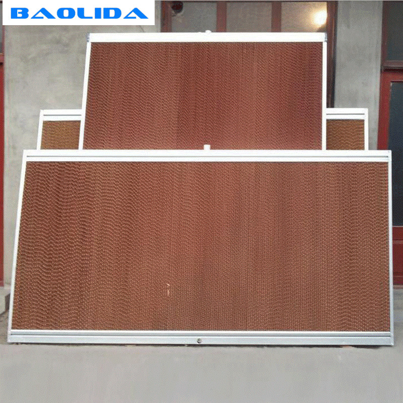 Brown Paper Greenhouse Cooling Pads For Greenhouse Agricultural Support