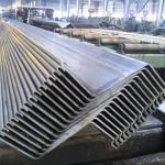EN 10248 JIS A5523 JIS A5528 Standards Hot Rolled Sheet Piles For Quaywalls