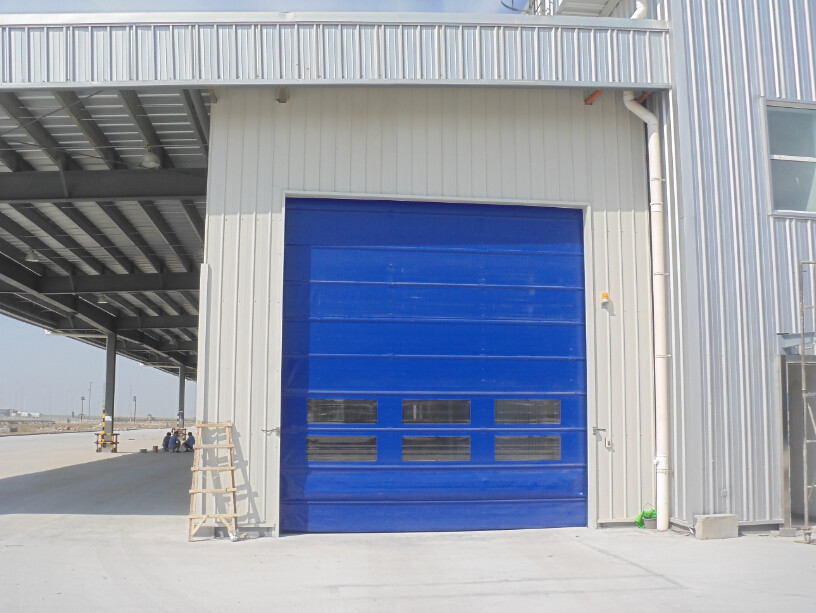 Outside Rolling Shutter Gate High Speed Industrial Shutter Doors