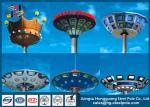 Outdoor Round Anti - Rust Flood Light Poles For AirPort Lighting ASTM A123
