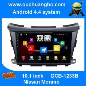 Wholesale Ouchuangbo For Wholesale 10.1 inch big capacitive touch screen Android 4.4 Nissan Morano with gps radio multimedia from china suppliers