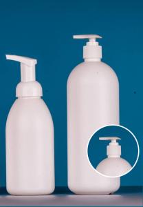 Wholesale 180,240,400,550,1000 ML Plastic Lotion Bottles with Pumps, Leak Proof, Empty White Refillable, BPA Free for Shampoo Body from china suppliers