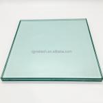Tempered Light Green PVB Colored Laminated Safety Glass for Kitchen Staircase