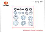 6pcs Tips Scarifier Cutters For Walk Behind Concrete Planer ZINC Plate