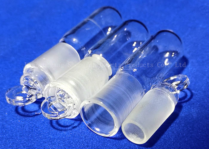 Morse 6.5 Quartz Test Tube With Plug For Quartz Experiment