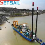 US Currency Customized Diesel Engine Cutter Suction Dredging Sand Boat 230t