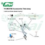 Goat Milking Machine Repair Kit Milking Cup Set Of Milking Cluster For Milking