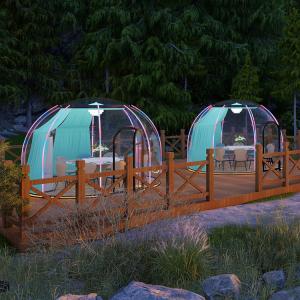 Wholesale Newest Design Polycarbonate Dome House Height 2.8m Outdoor Bubble Tent from china suppliers