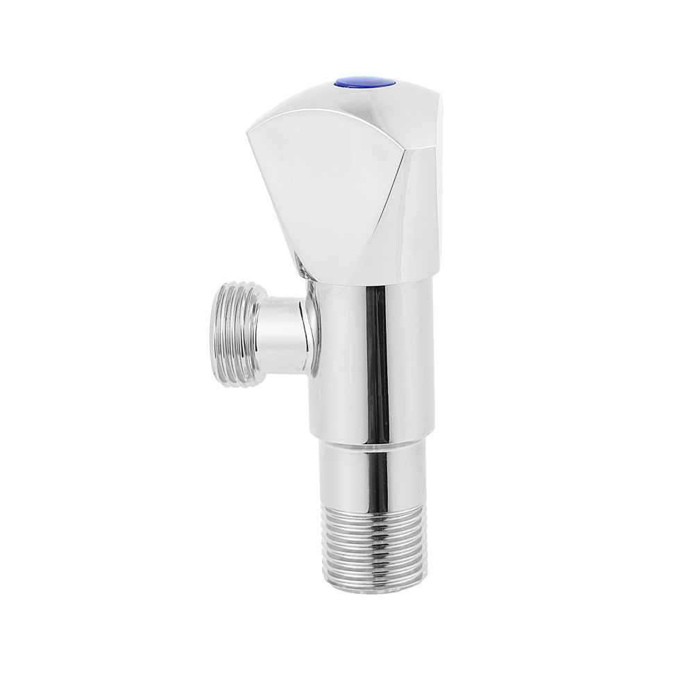 Tri Angle SS201 Plating Angle Valve For Sink Bathroom Toilet Kitchen Shower