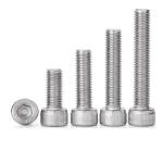 Black Finish 304 Stainless Steel Cup Head Socket Screw DIN912 Cylindrical Head