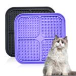 Pet Bowls Silicone Slow Feeder LCD Display DogLicking Mat Dog Lick Pad