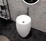 Home Hotel Freestanding Single Sink Vanity Long Service Life