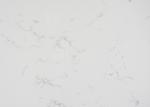 Carrara Solid Color Quartz Polished Surfaces Finished For Home Decoration