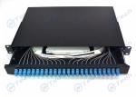 Cold Rolling Steel Sliding Fiber Optic Patch Panel 1U 24 Port SC 24 Cores