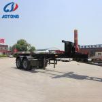20ft Container Skeleton Dumping Semi Trailer 7700*2500*3070 mm Mechanical