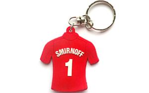 Wholesale Personalized PVC Rubber Keychain Cartoon Character Design Die Casting Process from china suppliers