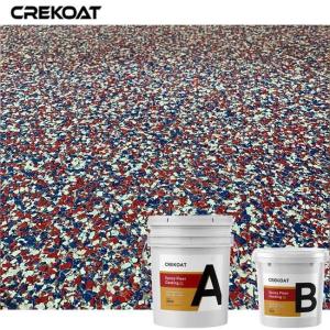 Wholesale Garages Terraces Decorative Epoxy Resin Floor Coating With Multi Color Flakes from china suppliers