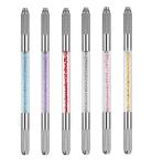Crystal Microblading Tattoo Pen Double Headed Microblading Permanent Eyebrow