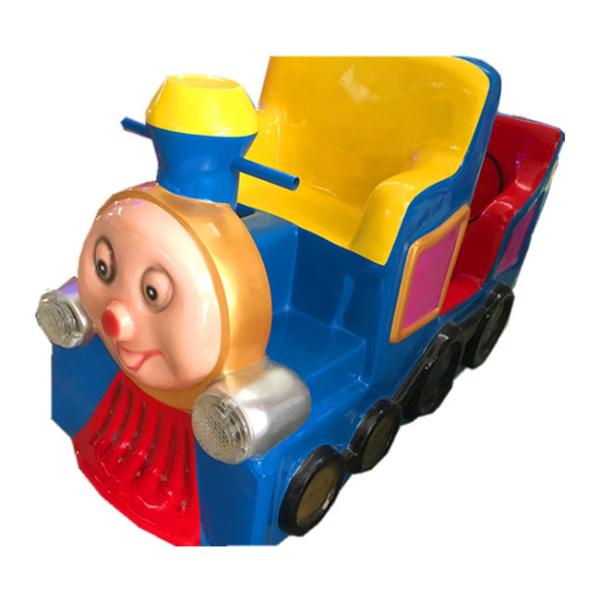 Durable Fiber Glass Kiddie Ride Machines Tomas Train 2 Rides / Amusement Park