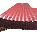 SGCC DC01 Corrugated Steel Roofing Plate PPGL Ral Standard Color Coated