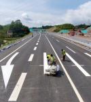 Reflective Thermoplastic Road Marking Paint , High Reflective Road Line Marking