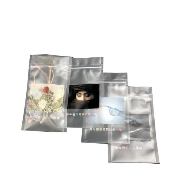 Two Side Sealed Fold Over Bottom Pouch Wholesale Custom Decoration Packaging Bag