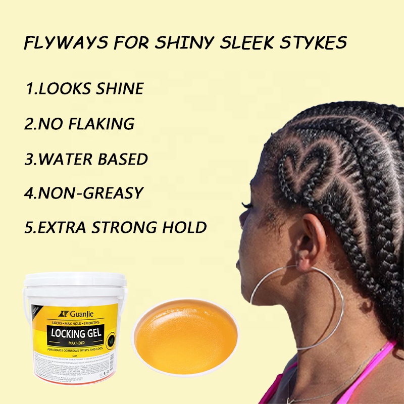 Curly Hair Styling Gel for Strong Hold and Shine 64oz Private Label Locs Twist Gel