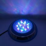 Swimming Pool Flat LED Lights 54W RGB + FB Colored Multicolor AC12V IP68