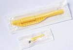 Disposable manual tattoo pen in professinal , yellow Microshading Handpiece and