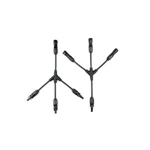 Wholesale 30A Female Solar Y Branch Connectors , 6mm2 Solar Panel Wire Connectors from china suppliers