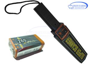 Wholesale 356g Portable Metal Detector Wand 9V Fold Battery LED / Audio Alarm For Body Search from china suppliers