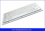 Stainless Steel Industrial Mini Keyboard IP65 With 64 Short Travel Keys