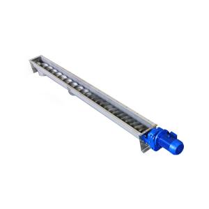 Wholesale 30t/H Portable Inclined Ss Screw Conveyor U Groove Sludge Screw Belt Conveyor from china suppliers