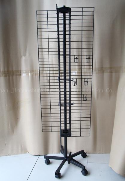 Four Sided W500mm H1800mm Rotating Display Rack ，Mobile phone accessories