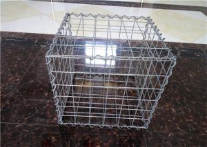Wholesale Stone Cage Retaining Wall Gabion Baskets , Gabion Mesh Cage Easy To Install from china suppliers