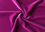 Shiny Crushed Solid Knit Sofa 250gsm Spandex Velvet Fabric