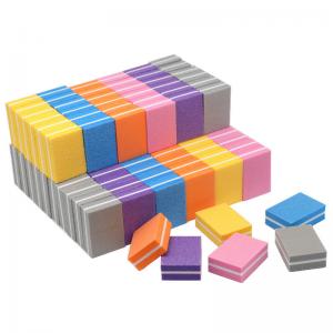 Wholesale Mini Sponge Nail Care Tools / Nail Buffer Block Double Sided Size 3.5 * 2.5 * 1.2cm from china suppliers