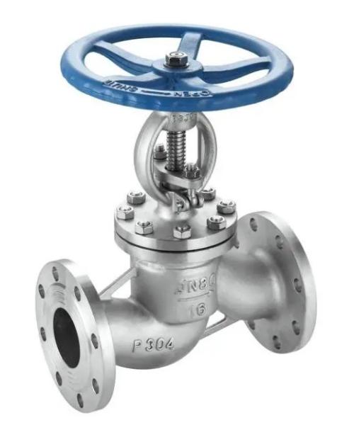 Low Temperature Media Support 4 inch Wcb Carbon Steel Flanged Globe Valve for