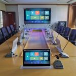 Intelligent Paperless Conference System All In One Motorized Monitor Lift RS232