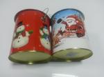 Cartoon Printed Tin Cookie Containers