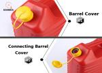 ABS Plastics Auto Fuel Tanks Jerry Can Antistatic Engineering Grade 5L 10L 20L