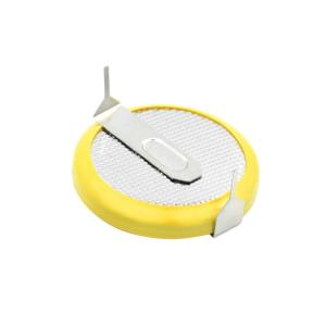 Wholesale FT - BR1225- L2 3v Button Battery 50mAh Li - MnO2 Laser Welded With Pins from china suppliers