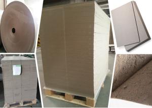Wholesale SGS Certified Gray Paperboard Straw Board Paper Uncoated Recycled Folding Resistance from china suppliers