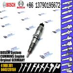high quality common rail injector 0445120254 5263317 4988301 injector for