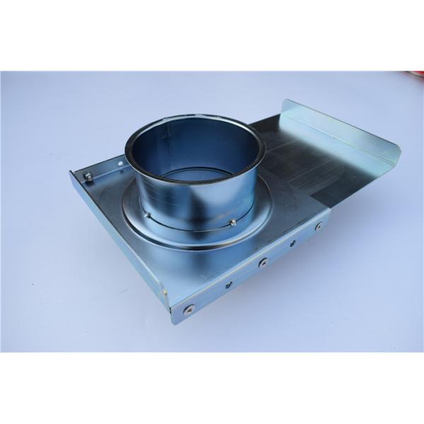 Manual Blasting Valve Duct Zone Dampers Galvanized Sheet Dust Removal System