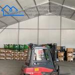 Aluminium Frame White Fire Retardant Industrial Storage Warehouse Tent Canopy