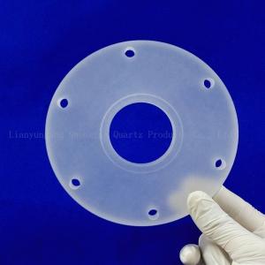 Wholesale Semiconductor Laser Drilling Transparent Quartz Glass Plate With Hole from china suppliers