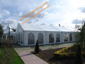 Wholesale 6m Width Aluminum Event Party Tent Fire Retardant Heavy Duty Clear Span Tent from china suppliers