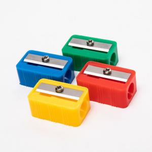 Wholesale Triangle 5/16 Inch Portable Pencil Sharpener Red from china suppliers