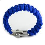 Custom Adjustable Paracord Survival Bracelet Perfect for Outdoor Survival